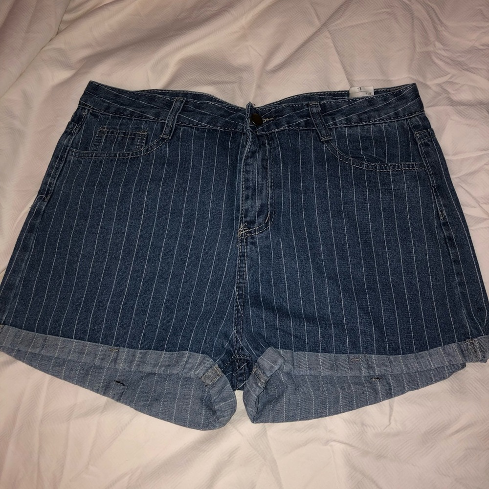 High waisted shorts